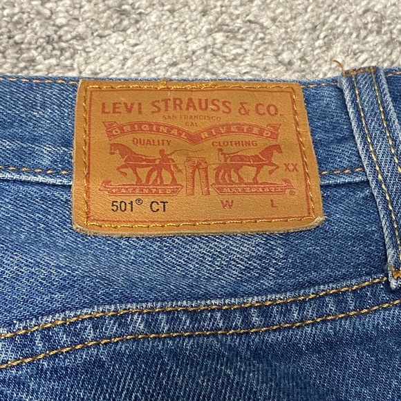 Levi’s 501 CT Vintage Button Fly Jeans, 31/28” - Picture 11 of 13